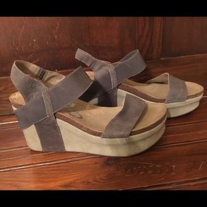 OTBT Brown Wedges